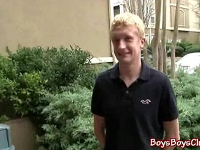 Nasty black dude fuck white boy bareback style 24