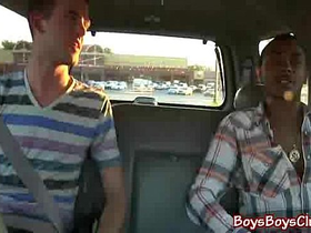 Nasty bareback interracial hard fucking 21