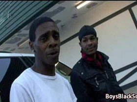 Interracial naughty gay sex in hardcore video 22